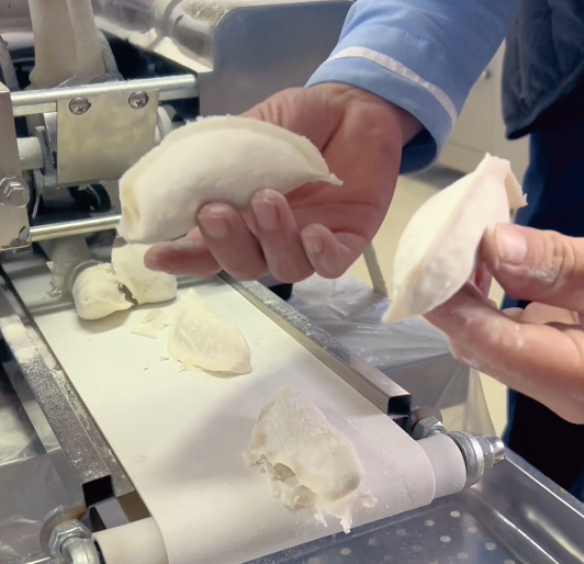 包子餃子一體機做的蒸餃 包子餃子一體機做的蒸餃